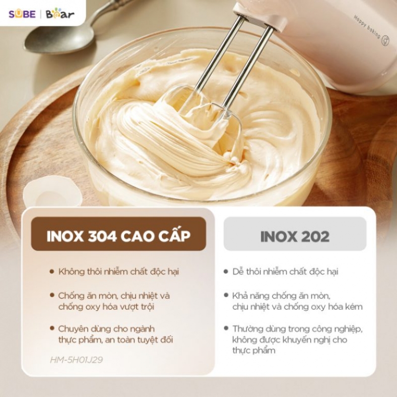 Máy đánh trứng Bear HM-5H01J29